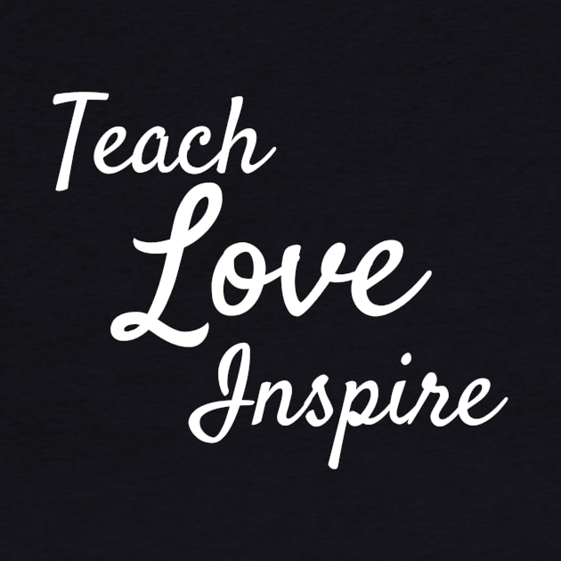 Inspiring teacher quote/gift/present by PickHerStickers